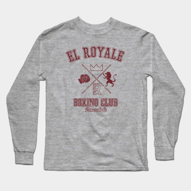 El Royale Boxing Long Sleeve T-Shirt by Nazonian